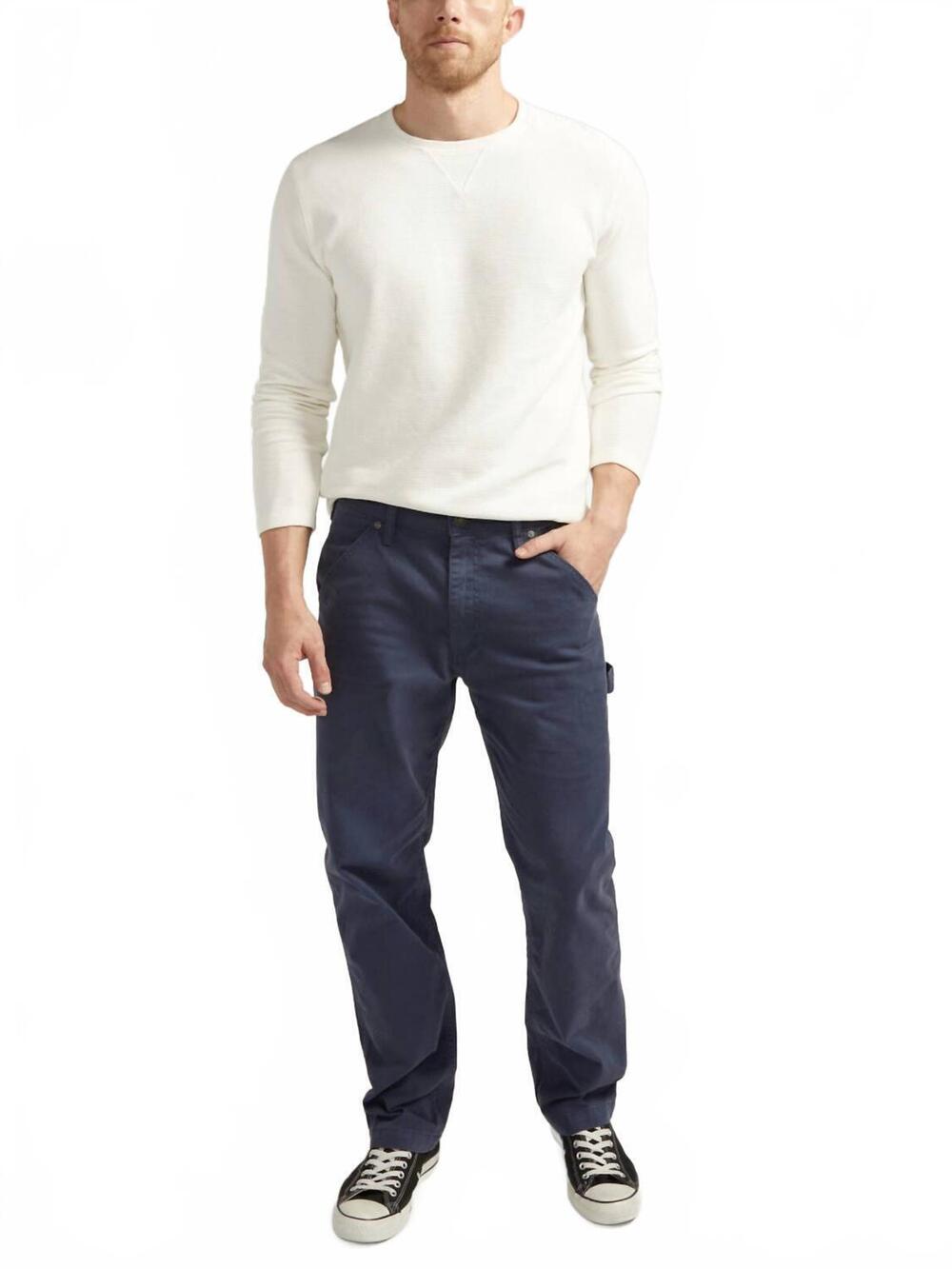 NEW SILVER JEANS CO essential twill painter pant in ink blue